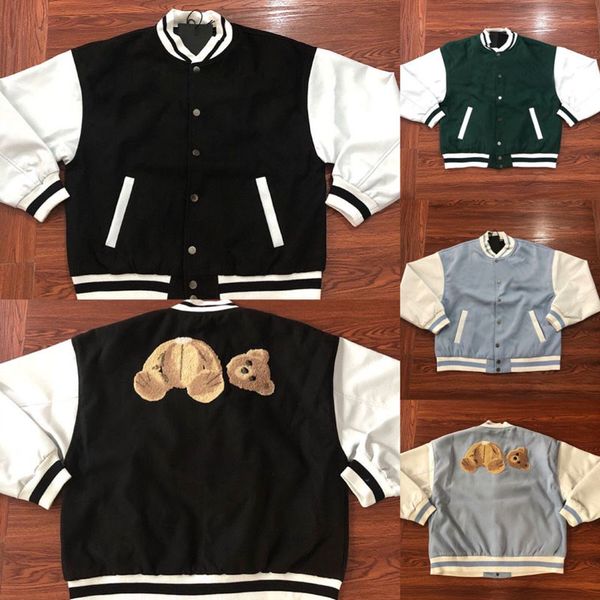 men jacket varsity letterman designer coats womens trend round neck loose cotton clothing for spring fall youth baseball motorcycle outerwea, Black;brown
men jacket varsity letterman designer coats womens trend round neck loose cotton clothing for spring fall youth baseball motorcycle outerwea, Black;brown