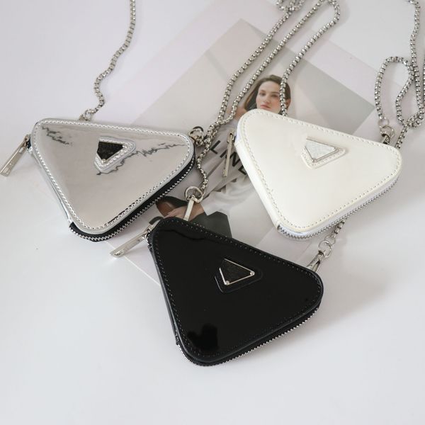 mini duffel bags triangle chain bag silver mirror one shoulder oblique crossbag ladies257u
mini duffel bags triangle chain bag silver mirror one shoulder oblique crossbag ladies257u