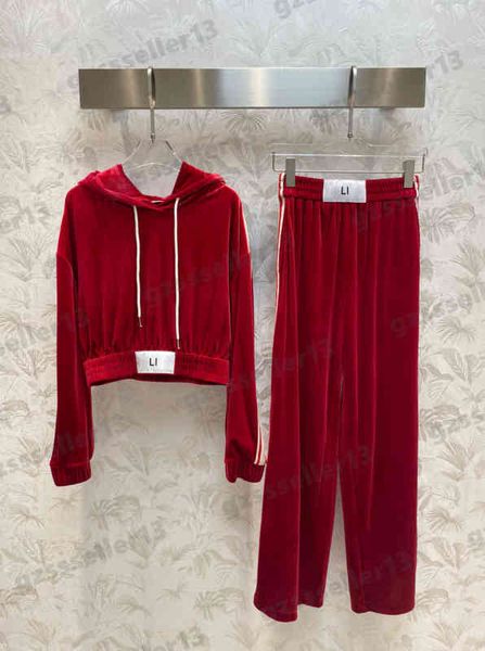 womens tracksuit jogging suit letter logo red velvet two piece sets hooded cropped long-sleeve sweatshirt and loose webbing pants 0912, Gray
womens tracksuit jogging suit letter logo red velvet two piece sets hooded cropped long-sleeve sweatshirt and loose webbing pants 0912, Gray