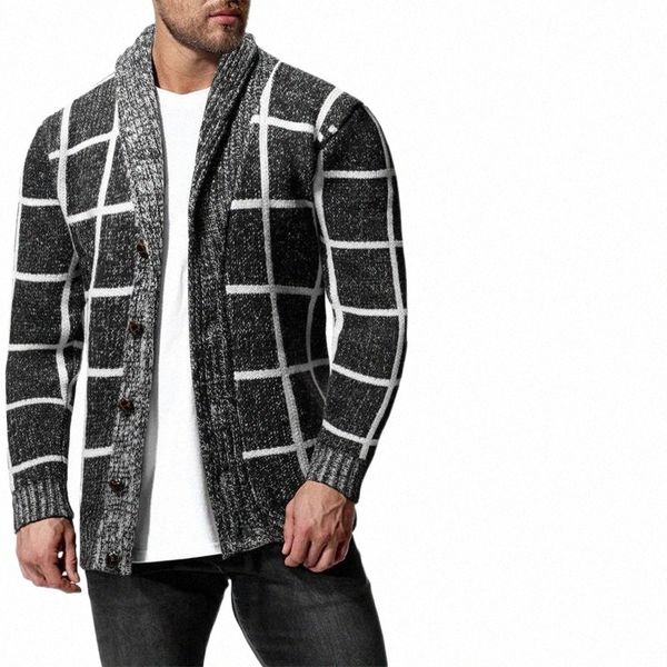 men's sweaters casual plaid print long sleeve single breasted sweater cardigan long-sleeved knitted jacket s2np#, White;black
men's sweaters casual plaid print long sleeve single breasted sweater cardigan long-sleeved knitted jacket s2np#, White;black