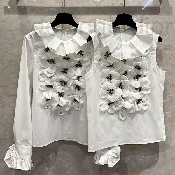 women's vests designer correctly nail pearl camellia flower white shirt for female 22 spring summer new product nanyou heavy industry h, Black;white
women's vests designer correctly nail pearl camellia flower white shirt for female 22 spring summer new product nanyou heavy industry h, Black;white