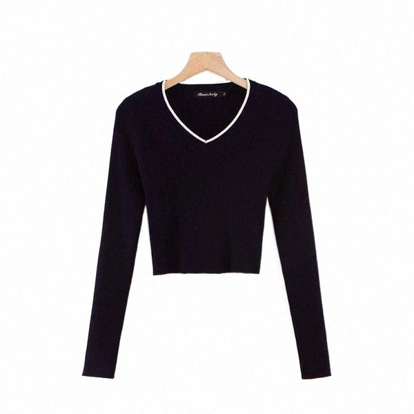 women's sweaters fall 2022 crop sweater kawaii cute knitted winter clothes pullover s1fj#, White;black
women's sweaters fall 2022 crop sweater kawaii cute knitted winter clothes pullover s1fj#, White;black