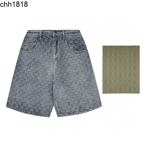 men's jeans high edition envelope bag classic two letter aop jacquard denim shorts men's fashion casual pants, Blue
men's jeans high edition envelope bag classic two letter aop jacquard denim shorts men's fashion casual pants, Blue