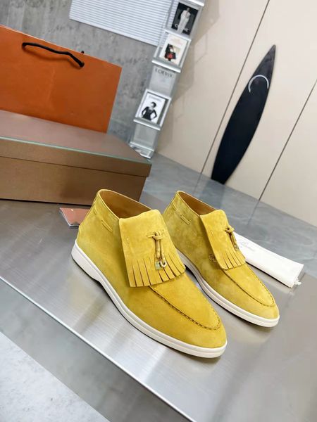 men womens dress shoes cashmere loafers designers classic buckle round toes flat heel leisure comfort four seasons women high shoe 35-46, Black
men womens dress shoes cashmere loafers designers classic buckle round toes flat heel leisure comfort four seasons women high shoe 35-46, Black