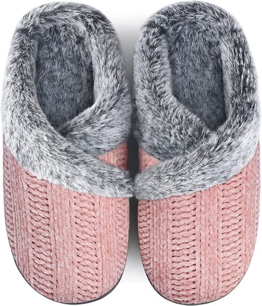 women's home slippers indoor and outdoor fleece slippers with arch support pink, Black
women's home slippers indoor and outdoor fleece slippers with arch support pink, Black