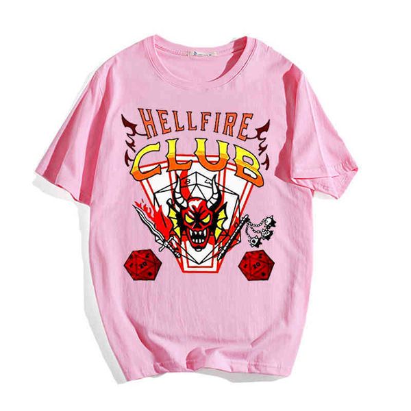 2022 s stranger things4 kids hip hop tee hellfire club t-shirt boy summer new fashion men 3d print shirt, White;black
2022 s stranger things4 kids hip hop tee hellfire club t-shirt boy summer new fashion men 3d print shirt, White;black