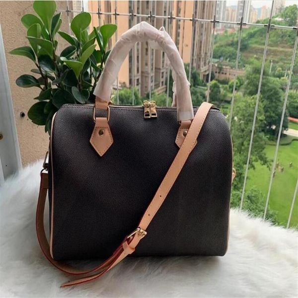 2020 fashion 100% genuine leather speedy handbag medium tote 25 30 35cm shoulder bag classic canvas shopping bag traveling bag294s
2020 fashion 100% genuine leather speedy handbag medium tote 25 30 35cm shoulder bag classic canvas shopping bag traveling bag294s