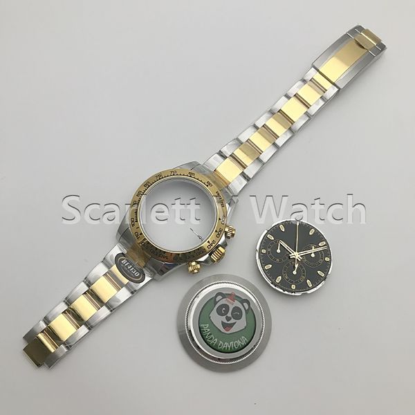 bt factory luxury mechanical watch 116523 ss/yg black dial super perfect quality install 4130 movement for men's chronograph, Slivery;brown
bt factory luxury mechanical watch 116523 ss/yg black dial super perfect quality install 4130 movement for men's chronograph, Slivery;brown