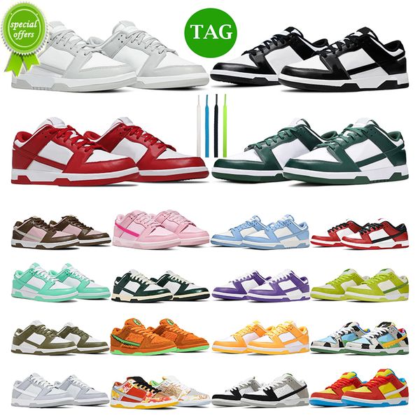 2023 boots men casual designer shoes women skate black white panda unc triple pink mens sports sneakers
2023 boots men casual designer shoes women skate black white panda unc triple pink mens sports sneakers