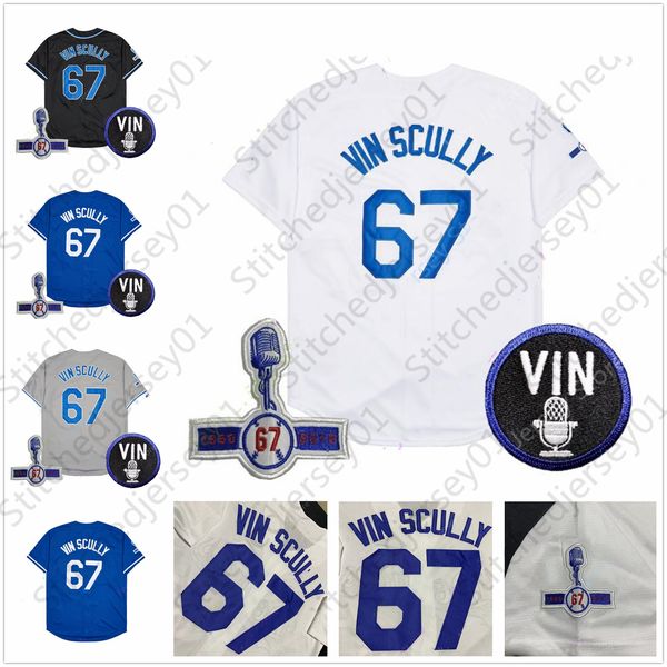 67 vin scully jerseys baseball wears patch white voice men size s-3xl blue grey black button down 1950
67 vin scully jerseys baseball wears patch white voice men size s-3xl blue grey black button down 1950