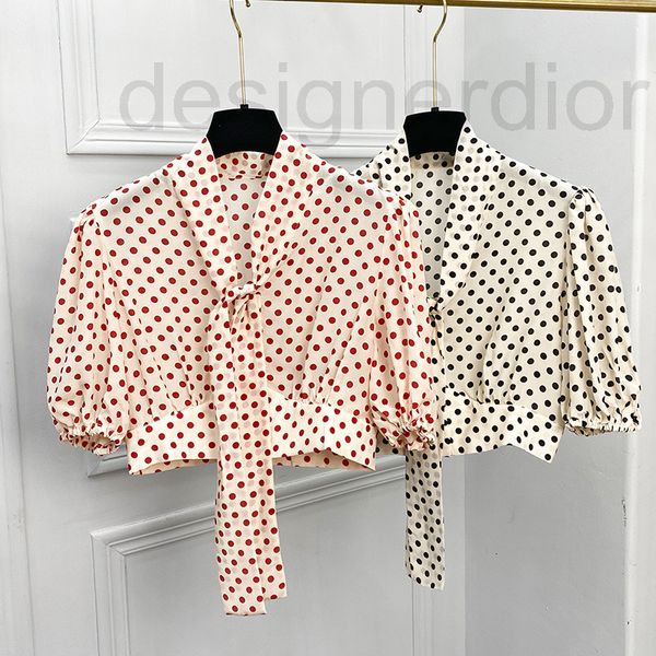 women's vests designer nanyou high-end heavy industry polka dot shirt women's summer 22 new short bubble sleeve bow tie 99qk, Black;white
women's vests designer nanyou high-end heavy industry polka dot shirt women's summer 22 new short bubble sleeve bow tie 99qk, Black;white