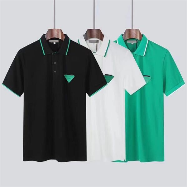 2022men stylist polo shirt luxury italian mens short sleeve fashion casual summer t shirt color choice m-xxl size, White;black
2022men stylist polo shirt luxury italian mens short sleeve fashion casual summer t shirt color choice m-xxl size, White;black