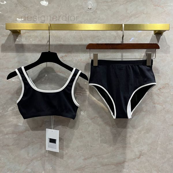 women's g-strings designer contrast knitted vest suspender tight little fragrant beach resort bikini two-piece swimsuit 3zxv, Black;white
women's g-strings designer contrast knitted vest suspender tight little fragrant beach resort bikini two-piece swimsuit 3zxv, Black;white