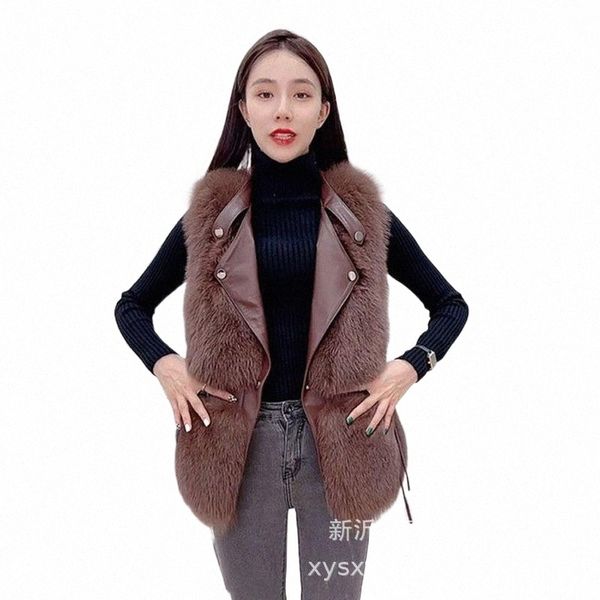 women's vests solid color sleeveless medium length vest fur coat women 2021 autumn and winter imitation 114l#, Black;white
women's vests solid color sleeveless medium length vest fur coat women 2021 autumn and winter imitation 114l#, Black;white