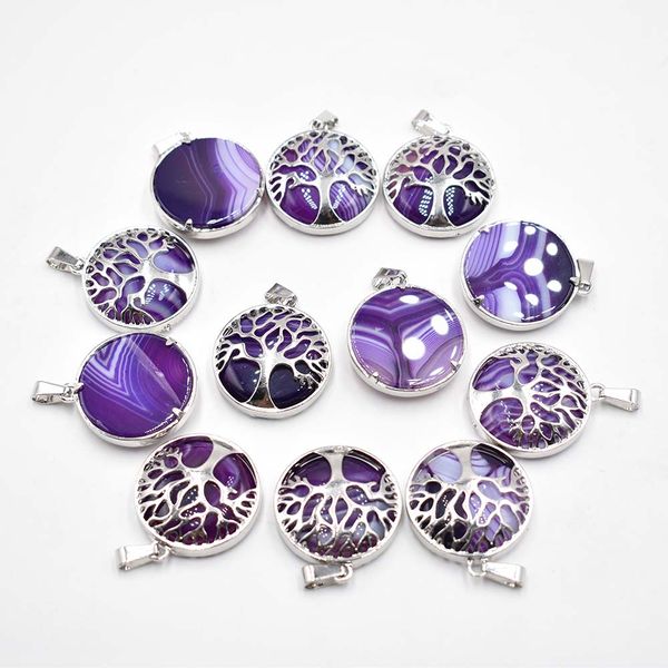purple stripe onyx alloy tree of life charms agate pendants for necklace jewelry accessories marking wholesale, Bronze;silver
purple stripe onyx alloy tree of life charms agate pendants for necklace jewelry accessories marking wholesale, Bronze;silver
