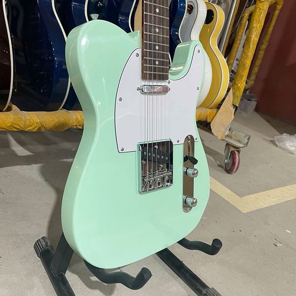 surf green tele guitar chinese factory direct rosewood fingerboard
surf green tele guitar chinese factory direct rosewood fingerboard