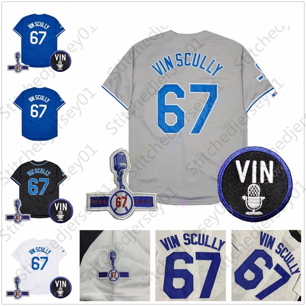 67 vin scully jerseys baseball wears patch white voice size s-3xl blue grey black button down 1950
67 vin scully jerseys baseball wears patch white voice size s-3xl blue grey black button down 1950
