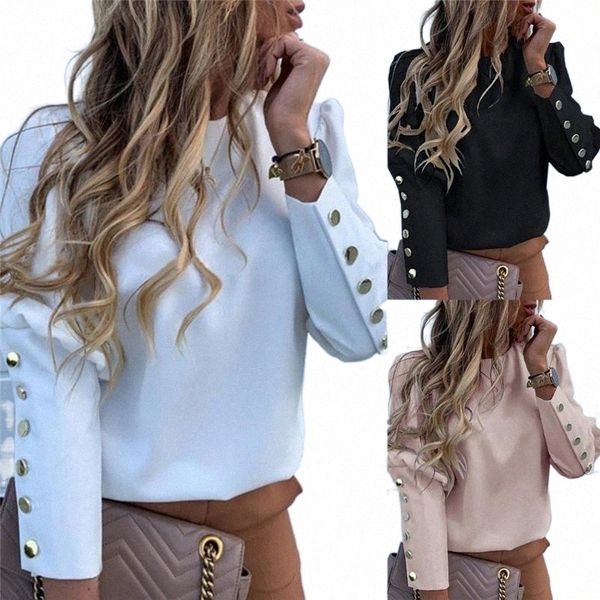 women long sleeve slim print buttons shirt blouses puff sleeve suit work formal business shirt blouses outwear 2019 m8yc#, White
women long sleeve slim print buttons shirt blouses puff sleeve suit work formal business shirt blouses outwear 2019 m8yc#, White