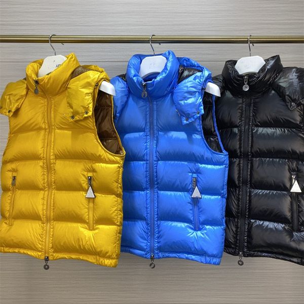 Image of New Men&#039;s Down Vests Winter Puffer Jacket Clothing Outerwear Vest Designer Parka Men Jackets With Letter Flower Luxury Streetwear Unisex Coats clothing