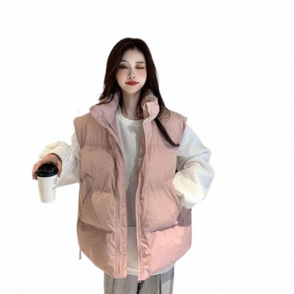 women's vests autumn and winter korean loose versatile outer wear vest waistcoat down jacket bread x8bw#, Black;white
women's vests autumn and winter korean loose versatile outer wear vest waistcoat down jacket bread x8bw#, Black;white