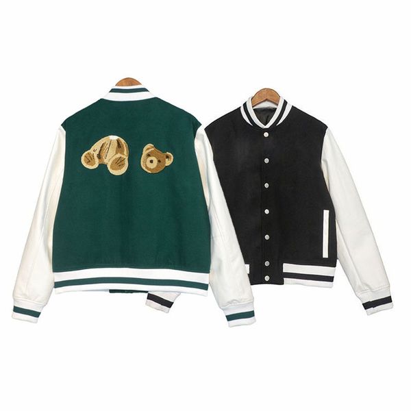 bomber varsity jacket for man woman uniform coats bulk wholesale embroider patched logo harajuku with leather sleeves male sports sweatshir, Black;brown
bomber varsity jacket for man woman uniform coats bulk wholesale embroider patched logo harajuku with leather sleeves male sports sweatshir, Black;brown