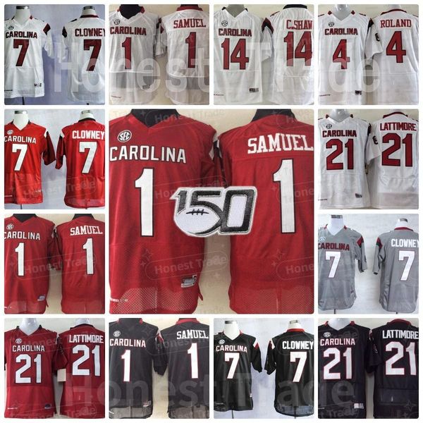 1 deebo samuel ncaa south football jersey 19 jake bentley 7 jadeveon clowney 21 marcus lattimore college stitched mens jerseys 150th, Black;red
1 deebo samuel ncaa south football jersey 19 jake bentley 7 jadeveon clowney 21 marcus lattimore college stitched mens jerseys 150th, Black;red
