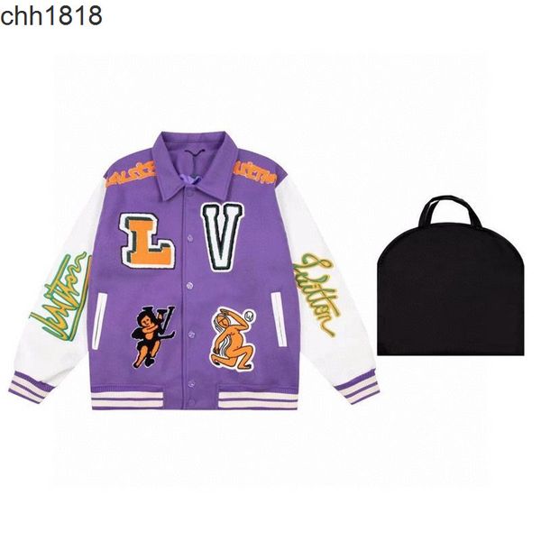 men's jackets high version frog virigl element embroidered baseball jacket for men's high-end fashion long sleeve jacket, Black;brown
men's jackets high version frog virigl element embroidered baseball jacket for men's high-end fashion long sleeve jacket, Black;brown