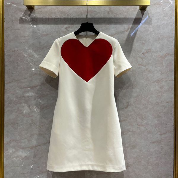 casual dresses designer french qixi red love stitching contrast short sleeve dress fresh and sweet simple evening banquet skirt nipr, Black;gray
casual dresses designer french qixi red love stitching contrast short sleeve dress fresh and sweet simple evening banquet skirt nipr, Black;gray