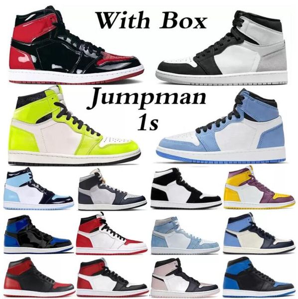 jumpman 1s basketball shoes for mens womens travis scotts 1 high patent bred highs hyper royal university blue taxi dark mocha men trainers
jumpman 1s basketball shoes for mens womens travis scotts 1 high patent bred highs hyper royal university blue taxi dark mocha men trainers