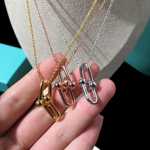 u-shaped 2-section pendant necklaces wedding statement jewelry t collarbone necklaces with blue box birthday christmas gifts, Silver
u-shaped 2-section pendant necklaces wedding statement jewelry t collarbone necklaces with blue box birthday christmas gifts, Silver