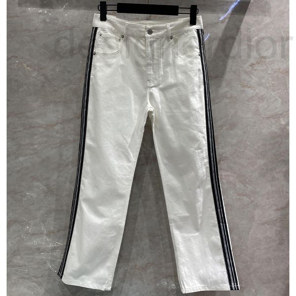 women's jeans designer contrast striped ribbon side splicing white denim trousers for women 22 early spring new age reducing design str, Blue
women's jeans designer contrast striped ribbon side splicing white denim trousers for women 22 early spring new age reducing design str, Blue