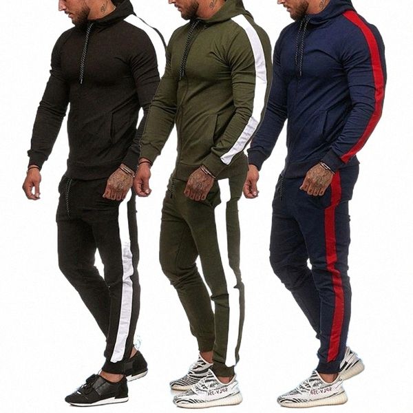 men's tracksuits spring autumn tracksuit men set 2022 brand striped sweatshirt sweatpants male sport sets colorblock joggers outfitsmen, Gray
men's tracksuits spring autumn tracksuit men set 2022 brand striped sweatshirt sweatpants male sport sets colorblock joggers outfitsmen, Gray