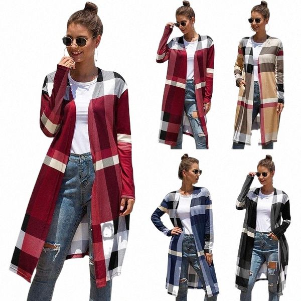 women's trench coats women autumn winter plaid buttonless straight pocket cardigan long coat casual mujer vintage a0xe#, Tan;black
women's trench coats women autumn winter plaid buttonless straight pocket cardigan long coat casual mujer vintage a0xe#, Tan;black