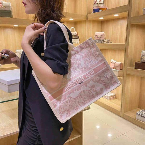 75% off shoulder bags outlet online designer big hand-held tote embroidery canvas women's large capacity shopping
75% off shoulder bags outlet online designer big hand-held tote embroidery canvas women's large capacity shopping