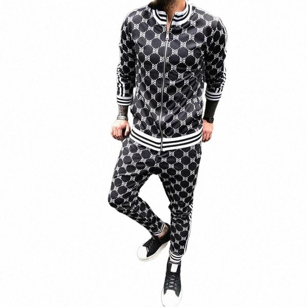 men's tracksuits gentlemen suit men tracksuit set male plaid casual zipper sweatshirt pocket fashion jackets sets mens t224#, Gray
men's tracksuits gentlemen suit men tracksuit set male plaid casual zipper sweatshirt pocket fashion jackets sets mens t224#, Gray