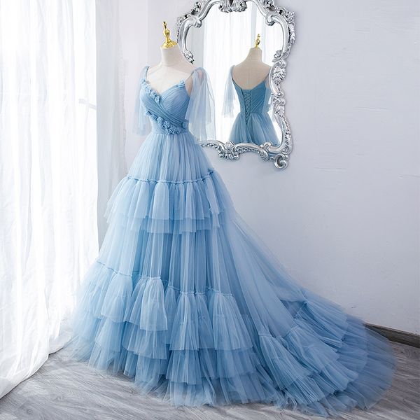 light blue dubai evening dresses long sleeve a-line long train lace beaded formal prom dress robe de soiree 2023, Black;red
light blue dubai evening dresses long sleeve a-line long train lace beaded formal prom dress robe de soiree 2023, Black;red