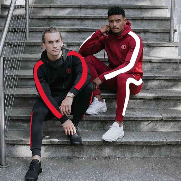 men's tracksuits autumn winter men's hoodies suits long sleeve zipper patchwork coats small leg trouser suits classic style jogger, Gray
men's tracksuits autumn winter men's hoodies suits long sleeve zipper patchwork coats small leg trouser suits classic style jogger, Gray