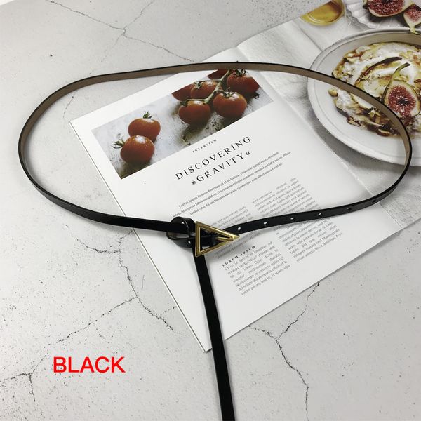 triangle buckle elongated thin belt two-layer cowhide i dress suit belt ladies, Black;brown
triangle buckle elongated thin belt two-layer cowhide i dress suit belt ladies, Black;brown