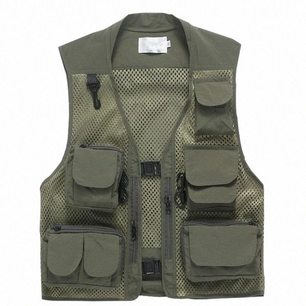 2018 new casual loose mesh mens vest xxxl summer work multi-pocket pgraphy vest men male reporter sleeveless jacket h9pv#, Black;white
2018 new casual loose mesh mens vest xxxl summer work multi-pocket pgraphy vest men male reporter sleeveless jacket h9pv#, Black;white