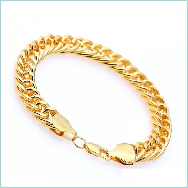 charm bracelets heavy 44g hypotenuse net bracelet 18kt yellow gold hge 230mm mens new 100% real gold jllflh carshop2006 dhseller2010 dhfqa, Golden;silver
charm bracelets heavy 44g hypotenuse net bracelet 18kt yellow gold hge 230mm mens new 100% real gold jllflh carshop2006 dhseller2010 dhfqa, Golden;silver