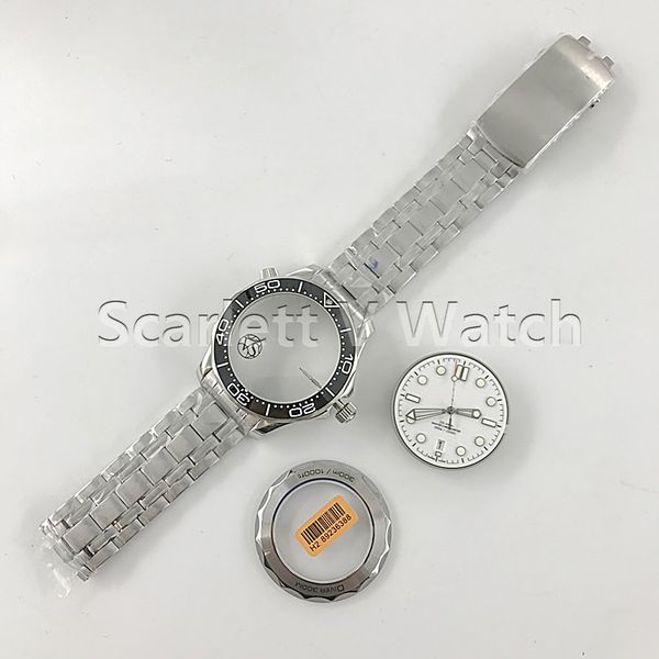 or factory watch 300m edition black ceramic white dial ss bracelet a8800, Slivery;brown
or factory watch 300m edition black ceramic white dial ss bracelet a8800, Slivery;brown