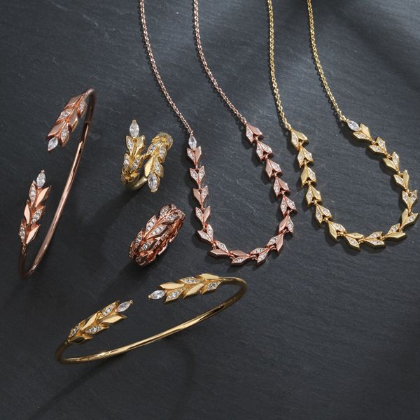 wheat ear pendant necklaces designer bracelet bangle wedding rings women jewelry, Silver
wheat ear pendant necklaces designer bracelet bangle wedding rings women jewelry, Silver