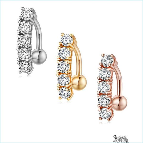 navel bell button rings 316l stainless steel crystal gold belly ring piercing jewelry cubic zircon bell button rings 3 dhseller2010 dha5f, Silver
navel bell button rings 316l stainless steel crystal gold belly ring piercing jewelry cubic zircon bell button rings 3 dhseller2010 dha5f, Silver