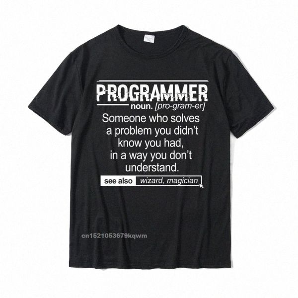 men's t-shirts funny programmer meaning - computer coder wizard magician pullover camisas coupons men t shirt cotton uniquemen's, White;black
men's t-shirts funny programmer meaning - computer coder wizard magician pullover camisas coupons men t shirt cotton uniquemen's, White;black