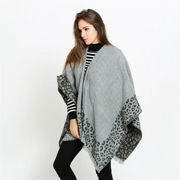 winter women cashmere shawl ponchos new leopard-print forked shawl thicken warm soft scarf female 311z, Blue;gray
winter women cashmere shawl ponchos new leopard-print forked shawl thicken warm soft scarf female 311z, Blue;gray