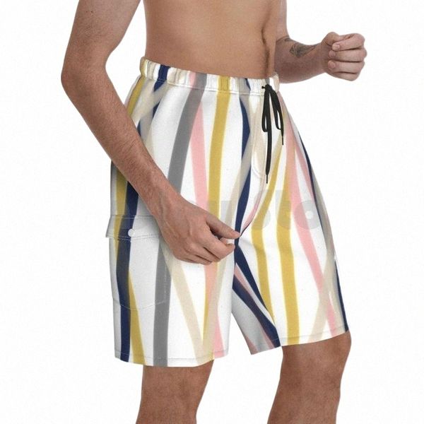 men's shorts ribbon abstract in mustard yellow blush pink navy blue grey almond and white. minimalist modern beach shortsmen's v9x, White;black
men's shorts ribbon abstract in mustard yellow blush pink navy blue grey almond and white. minimalist modern beach shortsmen's v9x, White;black