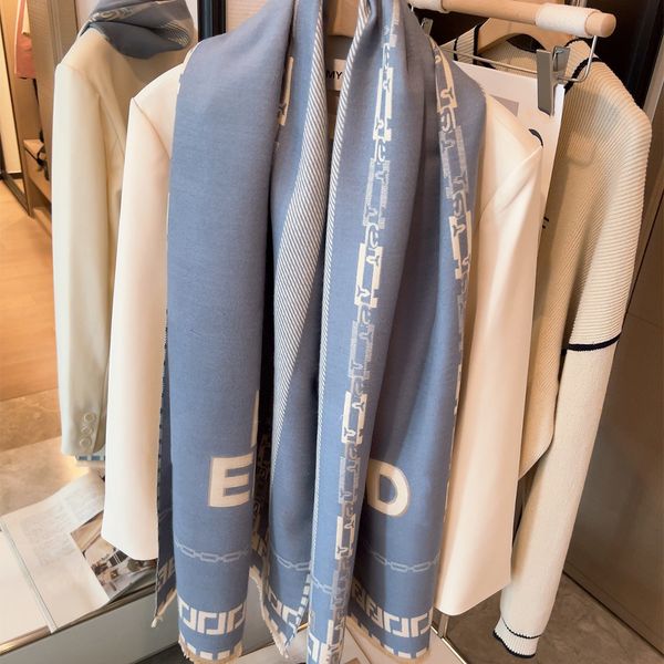 designers luxurys scarf classic alphabet cashmere shawl elegant design fashion leisure versatile women scarfs valentine's day gift wint, Blue;gray
designers luxurys scarf classic alphabet cashmere shawl elegant design fashion leisure versatile women scarfs valentine's day gift wint, Blue;gray