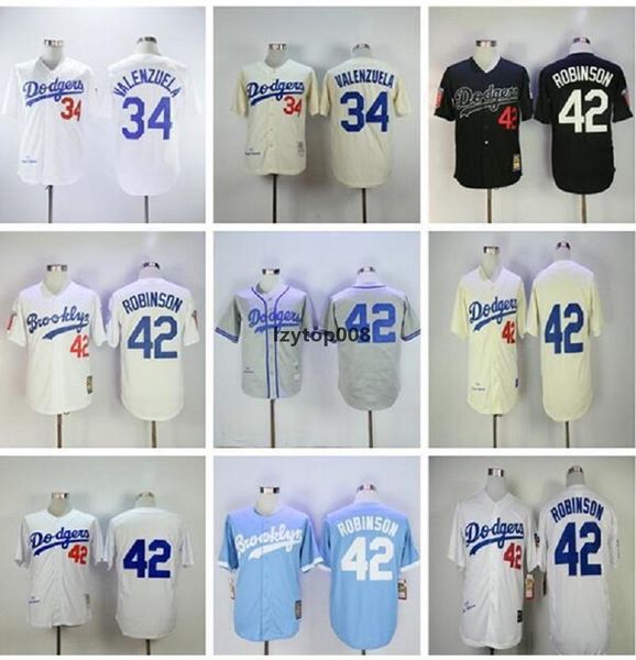 college wear men women kids 42 jackie robinson jersey 34 fernando valenzuela 1955 1963 vintage baseball jerseys cool base, Black
college wear men women kids 42 jackie robinson jersey 34 fernando valenzuela 1955 1963 vintage baseball jerseys cool base, Black