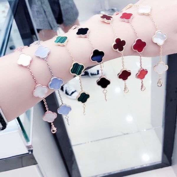 18k doha tennis gold 4leaf grass bracelet designer ladies bangle pearl shell girl valentine's day thanksgiving gift 316l titanium steel, Black
18k doha tennis gold 4leaf grass bracelet designer ladies bangle pearl shell girl valentine's day thanksgiving gift 316l titanium steel, Black