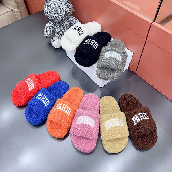 embroidery letter slippers designer winter lamb wool slipper womens fur fluffy comfortable warm outdoor flat bottom casual ladies sandal 35-, Black
embroidery letter slippers designer winter lamb wool slipper womens fur fluffy comfortable warm outdoor flat bottom casual ladies sandal 35-, Black